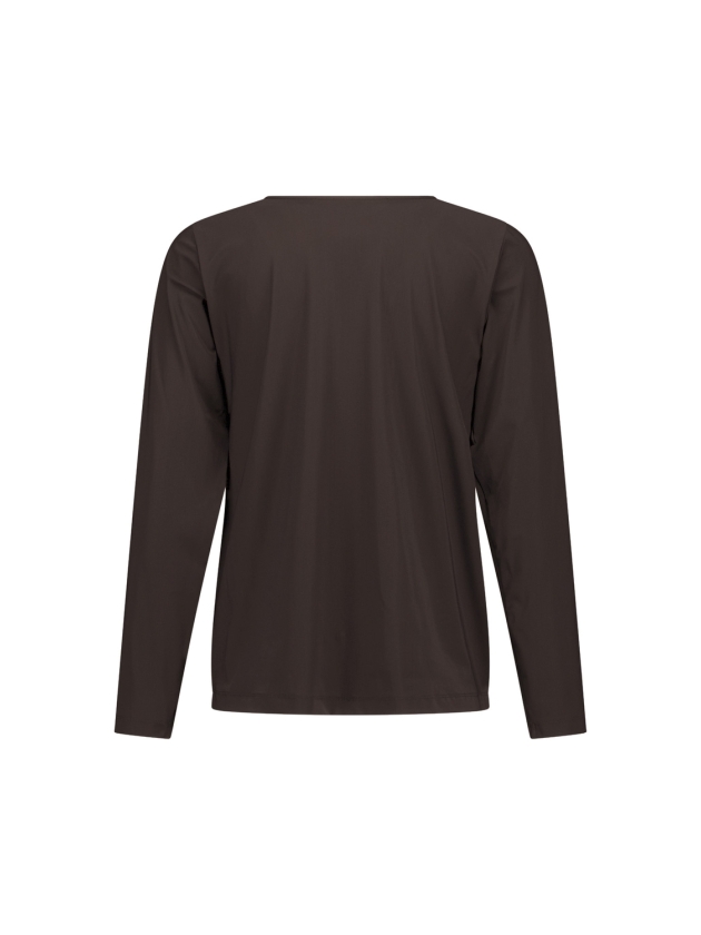 Studio Anneloes Vicky LS shirt 8700 espresso