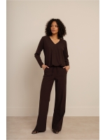 Studio Anneloes Vicky LS shirt 8700 espresso
