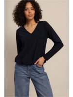 Studio Anneloes Vicky LS shirt 6900 dark blue