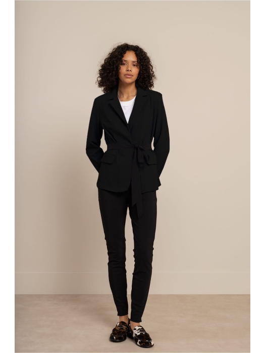 Studio Anneloes Elin bonded blazer 9000 black