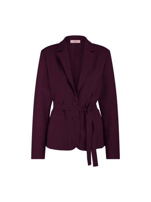 Studio Anneloes Elin bonded blazer 3800 blackberry