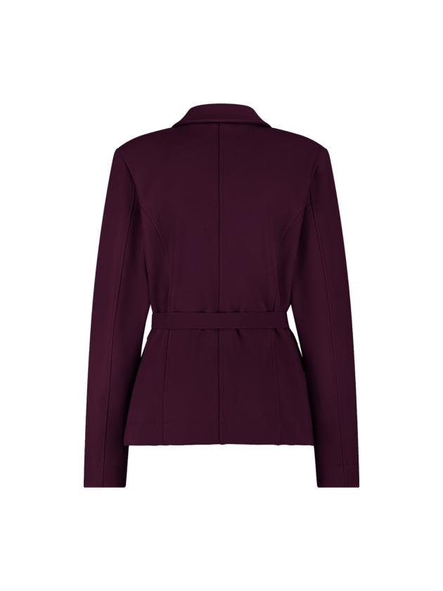 Studio Anneloes Elin bonded blazer 3800 blackberry