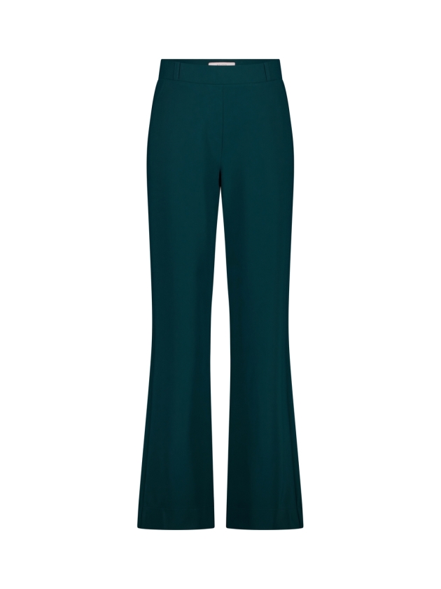 Studio Anneloes Lexie bonded trousers 8300 dark teal