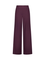 Studio Anneloes Lexie bonded trousers 4800 aubergine