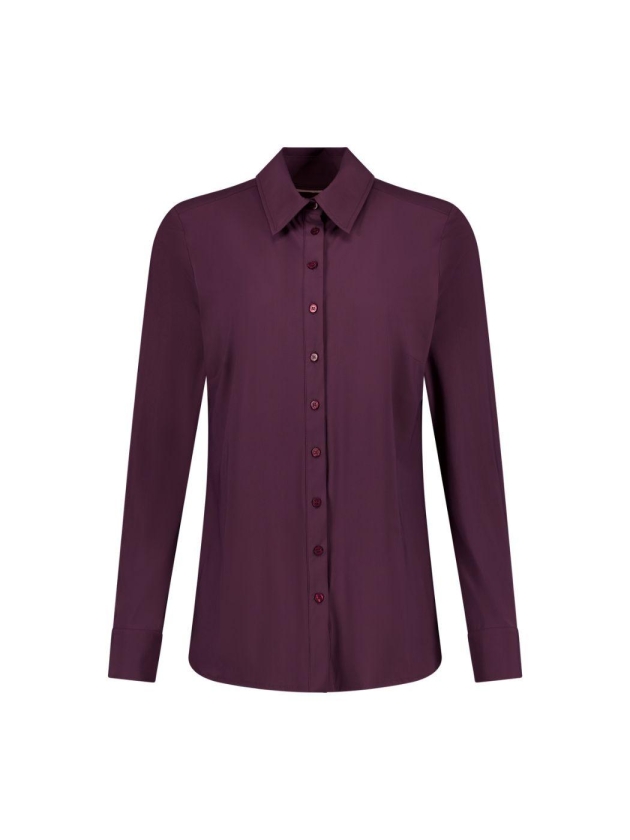 Studio Anneloes Poppy blouse 4800 aubergine