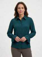 Studio Anneloes XX Duna ruffle blouse 8300 dark teal