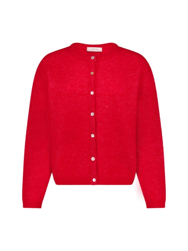 Studio Anneloes Bibi cardigan 4100 rich red