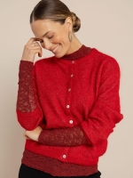 Studio Anneloes Bibi cardigan 4100 rich red