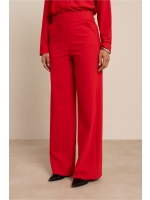Studio Anneloes Lexie bonded trousers 4100 rich red