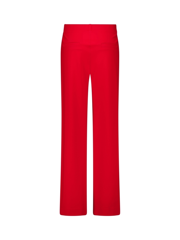 Studio Anneloes Lexie bonded trousers 4100 rich red