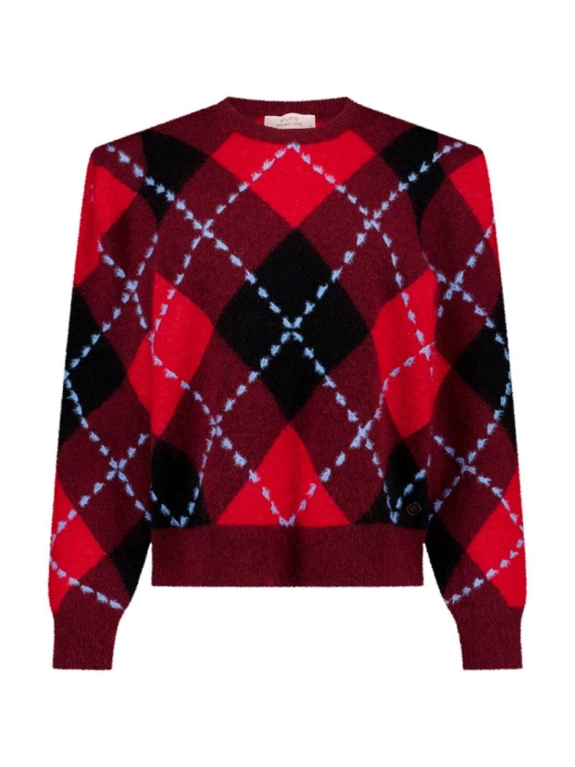 Studio Anneloes Arly argyle pullover 9997 multi color