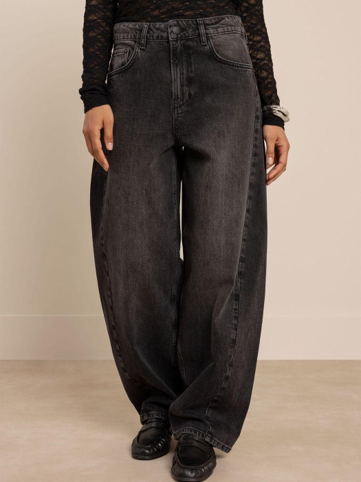Studio Anneloes Frenkie balloon trousers 9800 antraciet