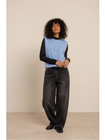 Studio Anneloes Frenkie balloon trousers 9800 antraciet