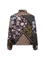 Co Woman ALISHA PATCHWORK 66095 kn-dark khaki multi