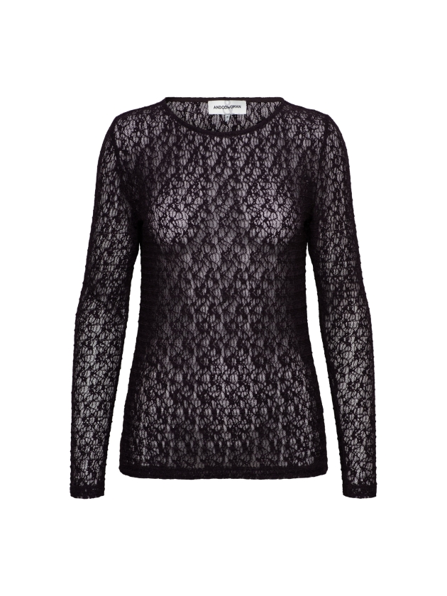 Co Woman TRIS LACE 66080 lp-deep plum