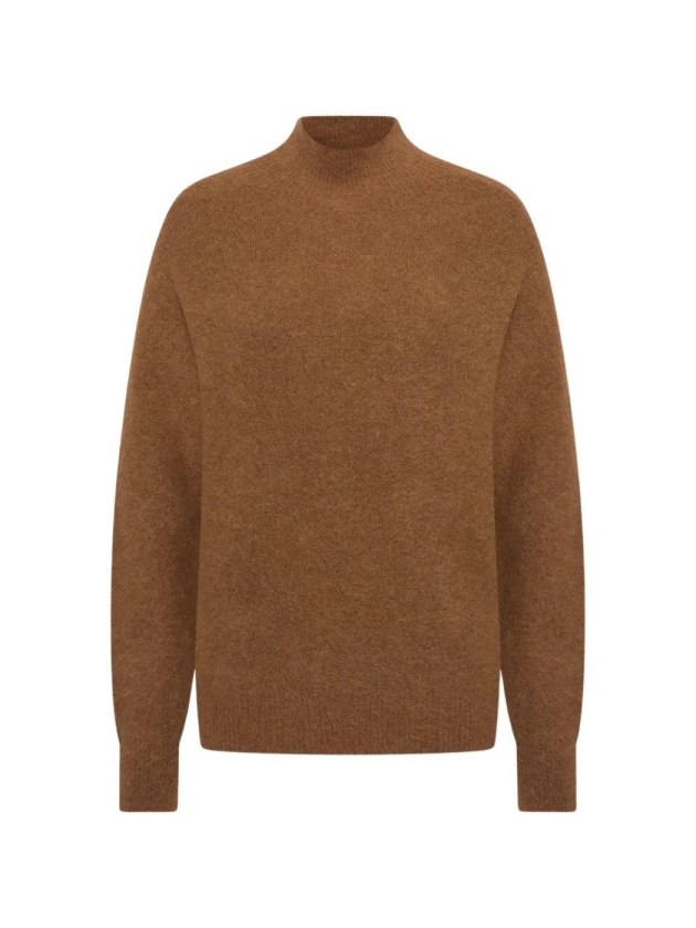 Expresso Pullover combed yarn EX163 Toffee