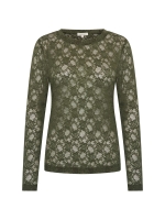 Expresso Lace top long sleeve EX521 Beetle