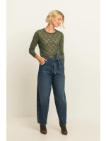 Expresso Lace top long sleeve EX521 Beetle