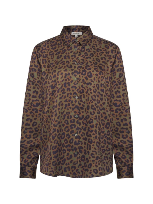 Expresso Blouse satin print EX521 Beetle