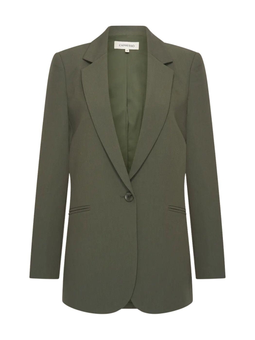 Expresso Blazer woven long EX521 Beetle