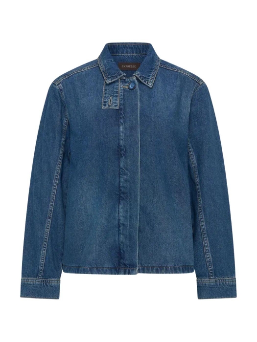 Expresso Denim jacket short EX356 Blue denim