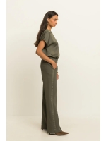 Expresso Pants satin stripe EX521 Beetle