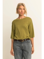 Expresso Pullover T-shirt shape EX509 Green moss