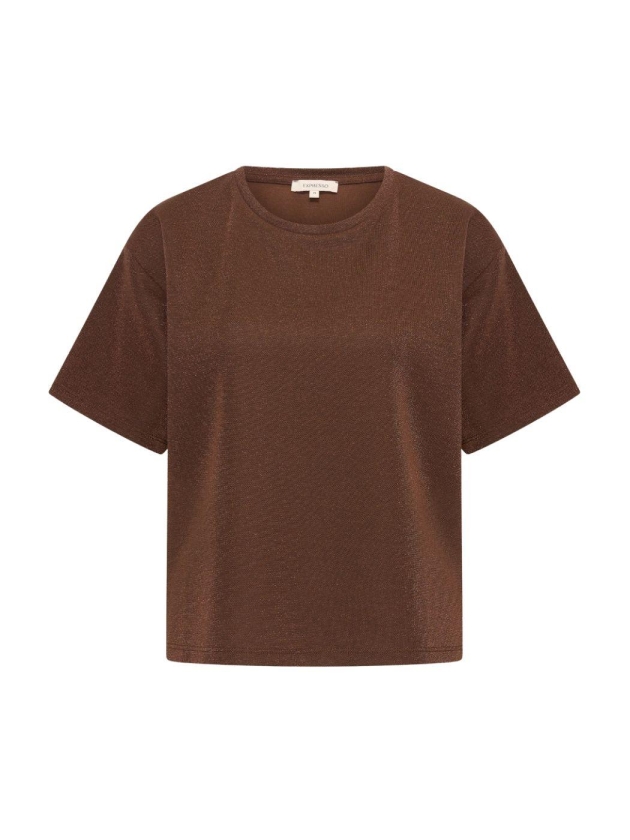 Expresso Top short sleeve lurex EX152 Rain drum