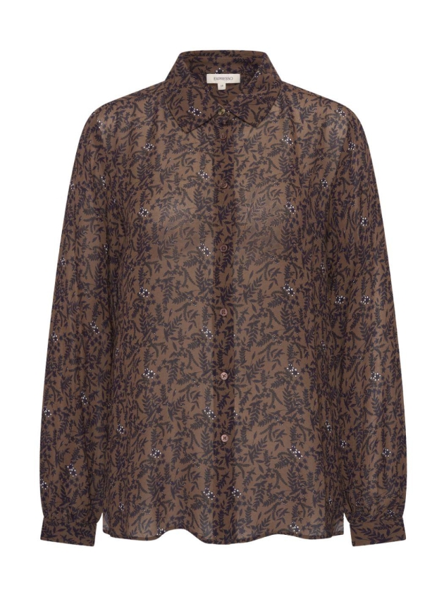 Expresso Blouse print long sleeve EX152 Rain drum