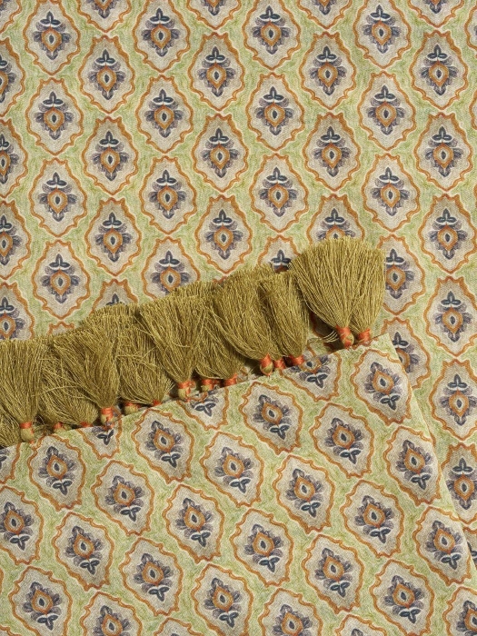 Expresso Scarf woven print EX509 Green moss