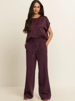 Expresso Pants side stripe EX851 Fudge