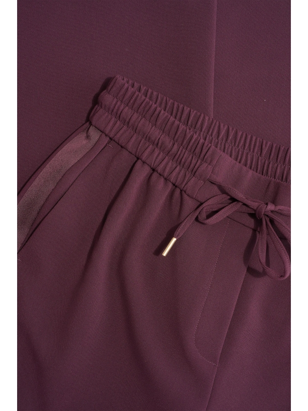 Expresso Pants side stripe EX851 Fudge