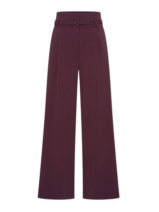 Expresso Pant travel wide leg EX851 Fudge