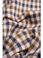 Expresso Jacket woven check short EX395 Blue nights