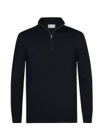 Profuomo PULLOVER HALFZIP NAVY NAVY