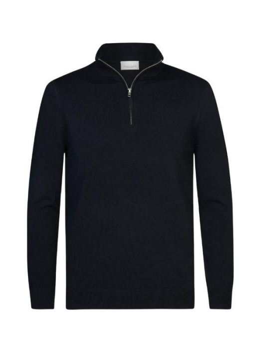 Profuomo PULLOVER HALFZIP NAVY NAVY