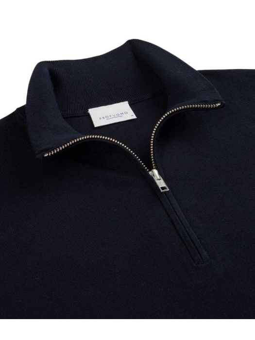 Profuomo PULLOVER HALFZIP NAVY NAVY