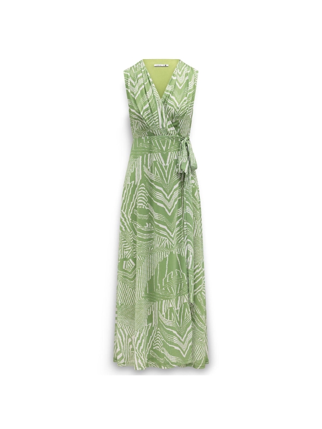 Label Dot Suzan 501 groen / wit