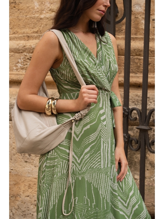 Label Dot Suzan 501 groen / wit