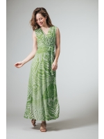 Label Dot Suzan 501 groen / wit