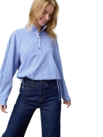 Sisters Point Shirts 830 Blue Stripes