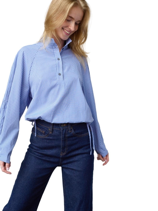 Sisters Point Shirts 830 Blue Stripes