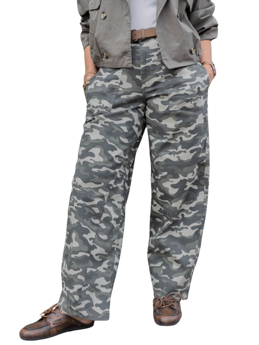 Parami Becca (Pocket) - Camouflage Print - P224 Camo