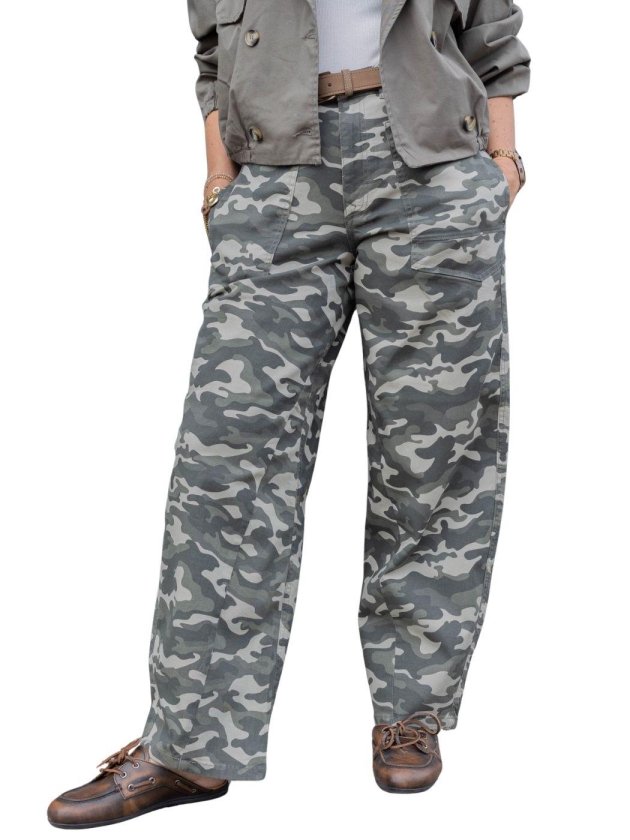Parami Becca (Pocket) - Camouflage Print - P224 Camo