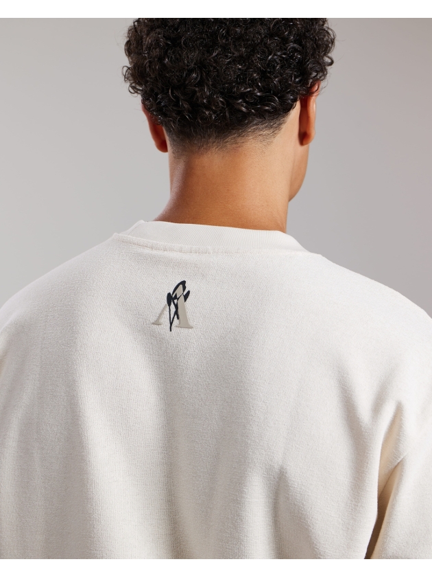 Aeden Hiro tee 115 White cap grey