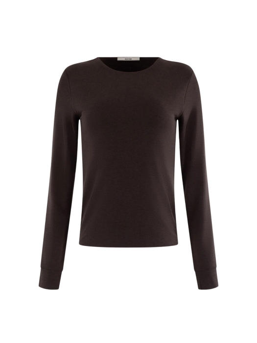 Moscow 55-04-LuciaLongsleeve 403-1 Dark chocolate solid