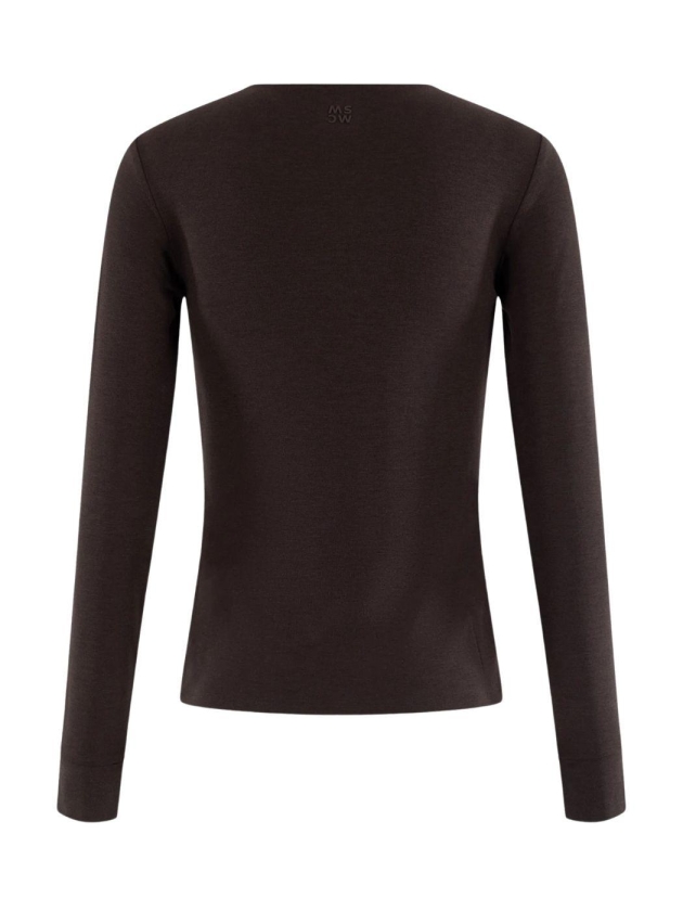 Moscow 55-04-LuciaLongsleeve 403-1 Dark chocolate solid