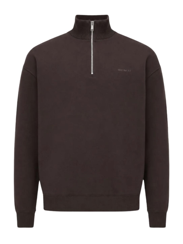 Genti Turtle zip LS 080 Bordeaux