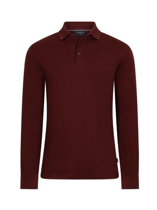 Cavallaro Basso Polo LS 499000 Wine red