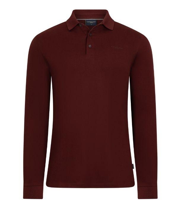 Cavallaro Basso Polo LS 499000 Wine red